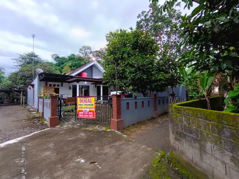 DIJUAL Rumah + pekarangan luas (Nego polpolan)