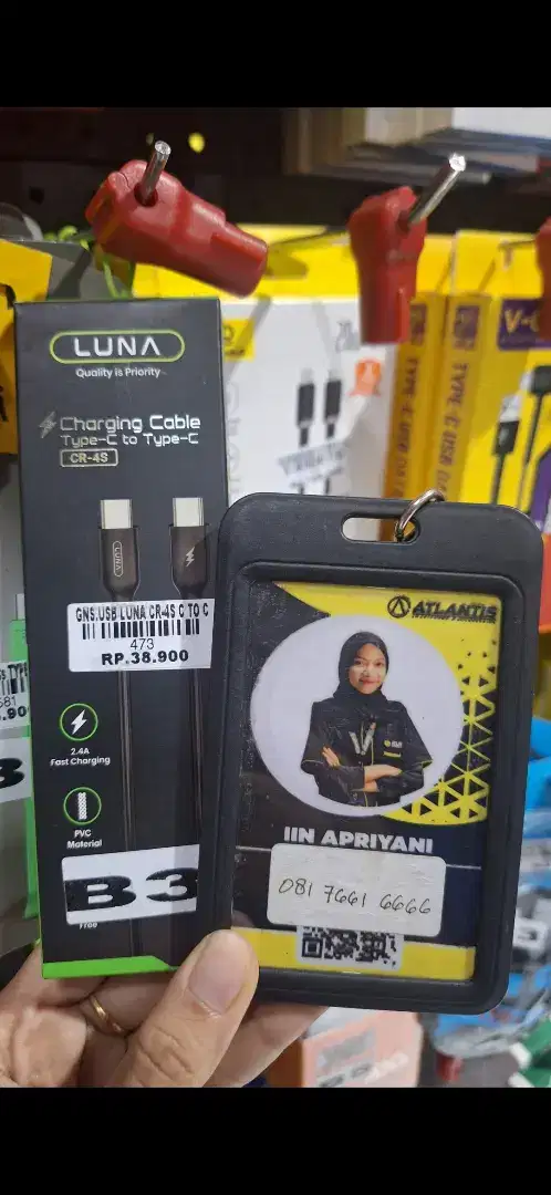 USB LUNA CR4S C TO C ATLANTIS DAHSYAT!!