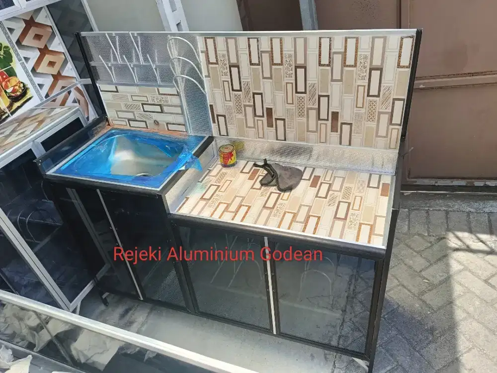 Rak kompor wastafel bawah keramik