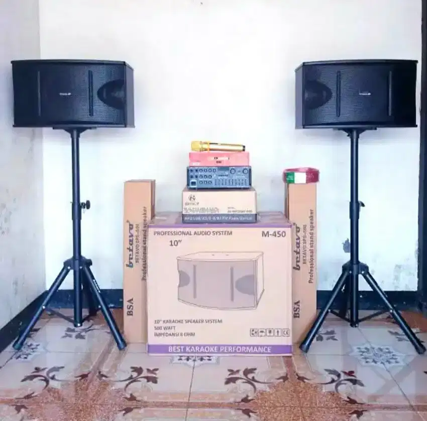 Paket sound karoke lengkap dan komplit