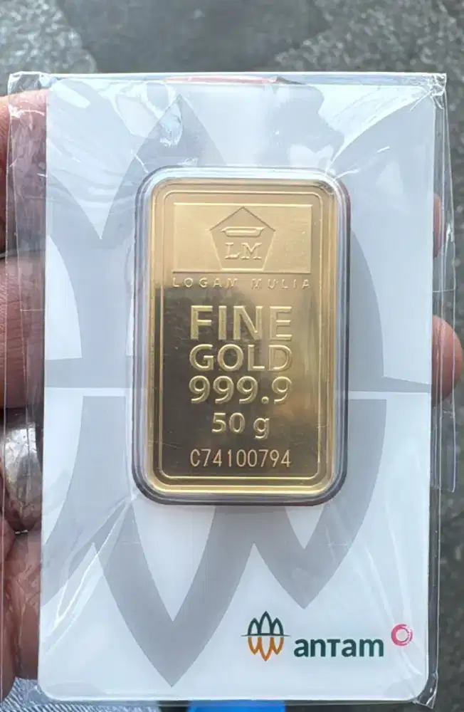 Jual Emas Antam Logam Mulia 50 gram