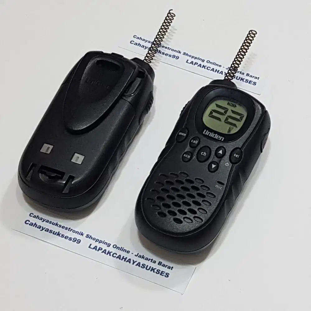 Walkie Talkie Uniden 2 Way Radio UT916ZH Kondisi Second Bagus Hidup