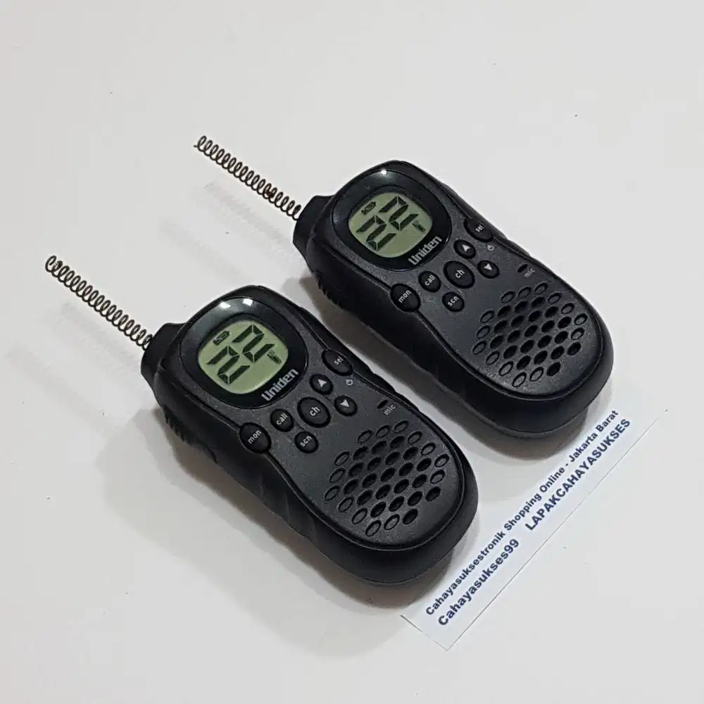 Walkie Talkie Uniden 2 Way Radio UT916ZH Kondisi Second Bagus Hidup