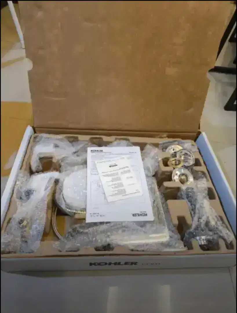 DI JUAL MURAH NEVER USED KOHLER ALEO S 4 HOLD DECK MOUNT BATH SHOWER