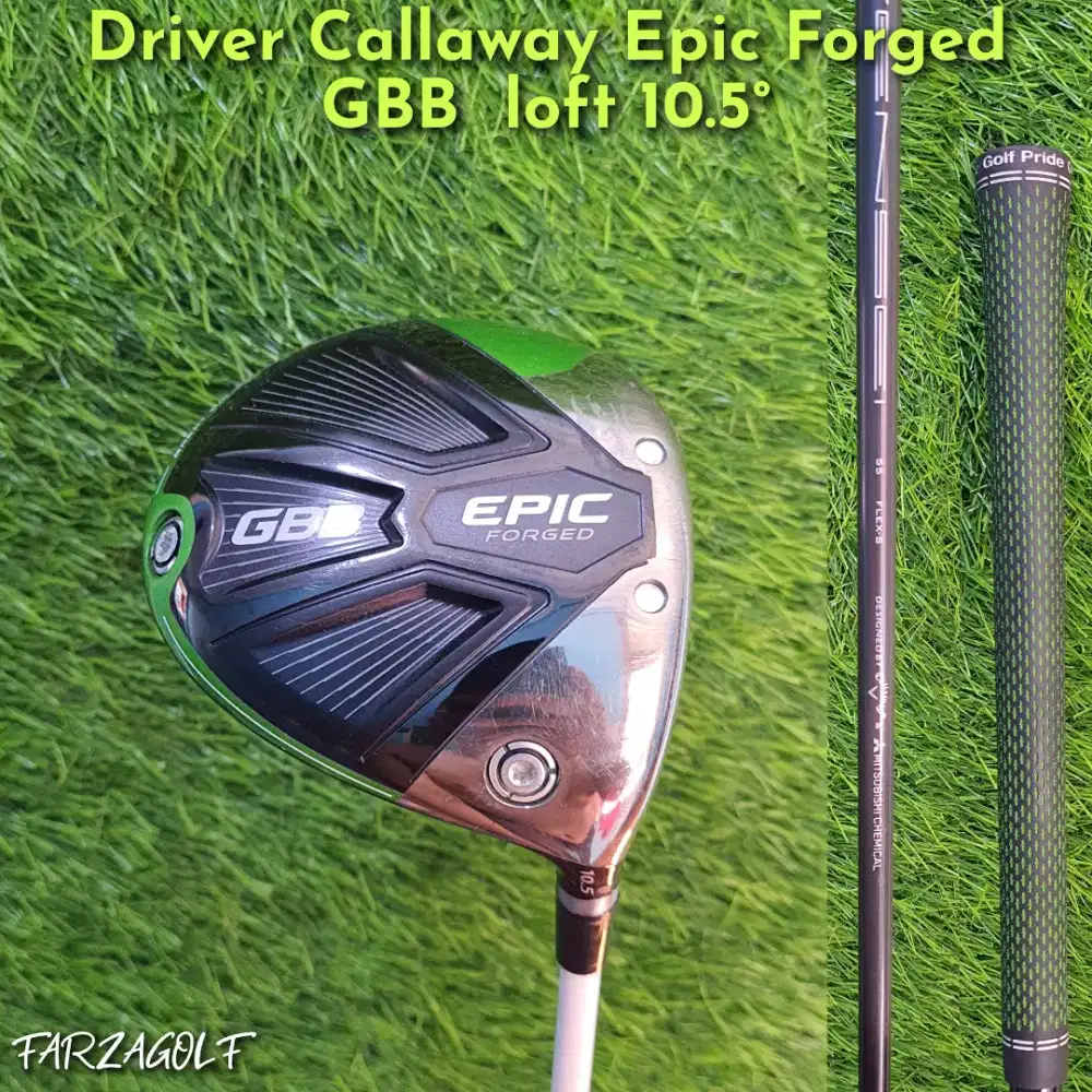 Stik Golf Driver Callaway Epic Forged GGB Shaft 55gr flex