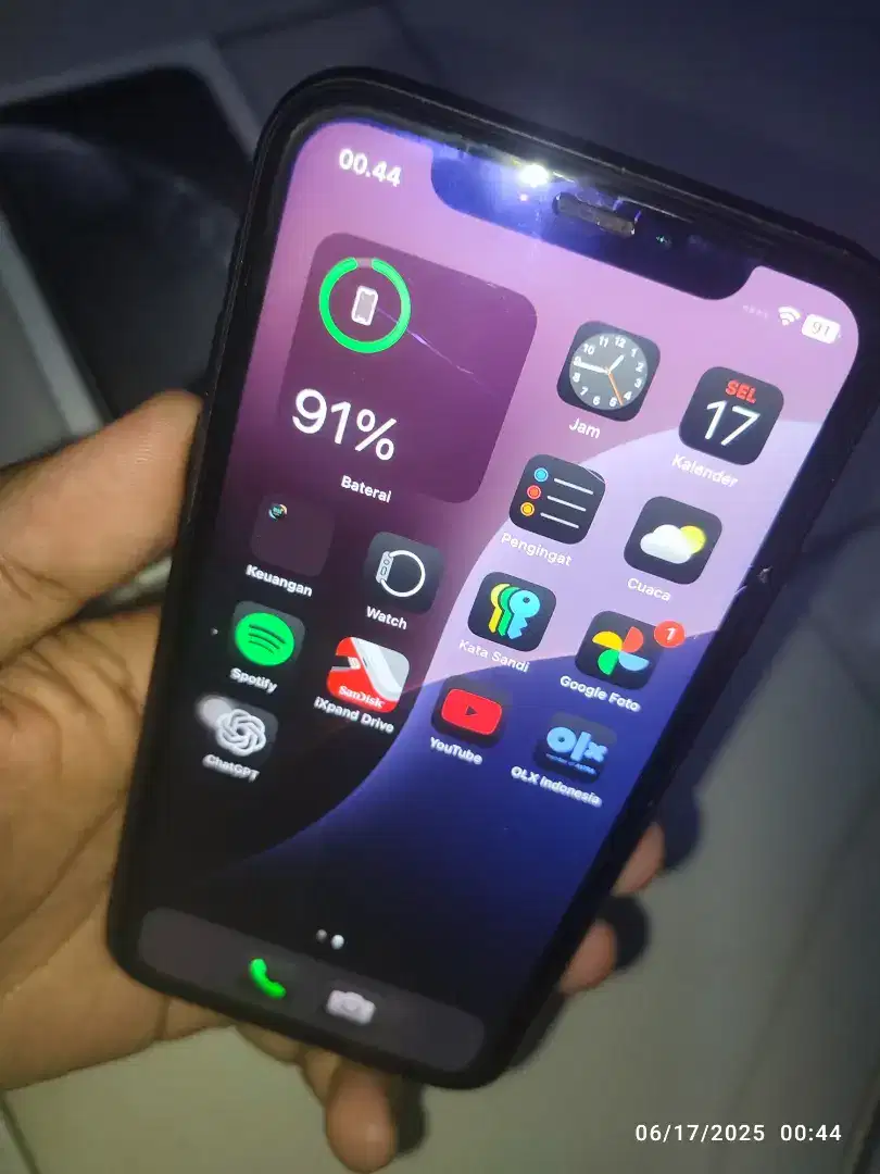 Jual Iphone XR 128 GB Hitam Inter