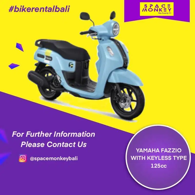 SEWA MOTOR BALI, scoopy, lexi, fazzio, pcx, nmax