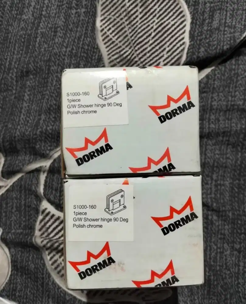 Engsel Kaca Dorma S1000 Glass To Wall BARU