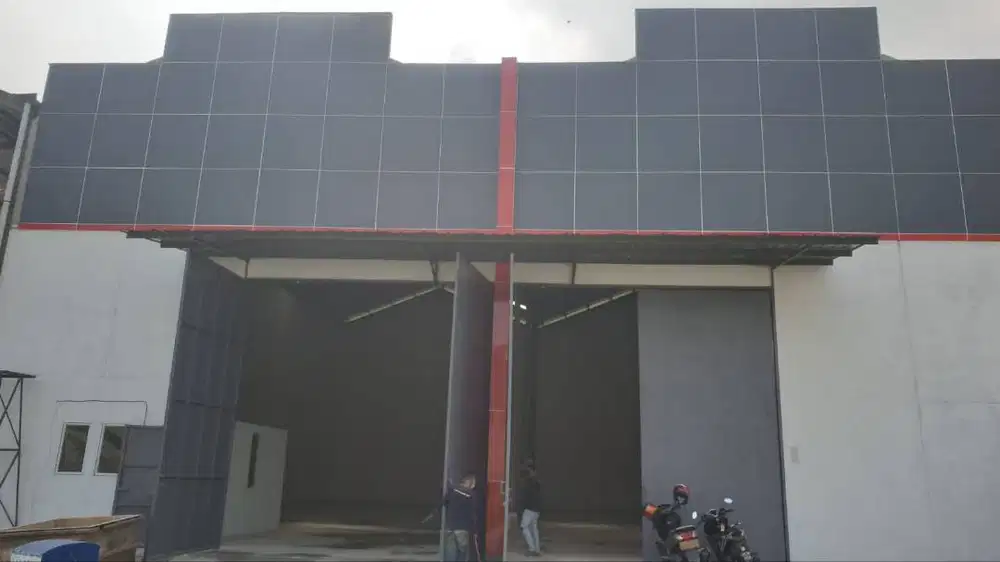 Disewakan gudang 600m2. Dekat Cikande dan akses TOL.
