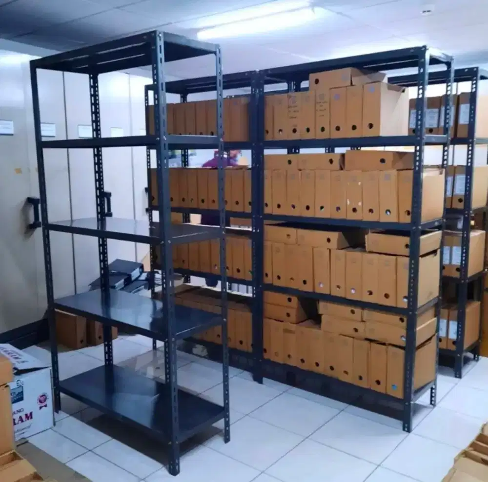 Rak besi 5 susun 40x100x200 cm