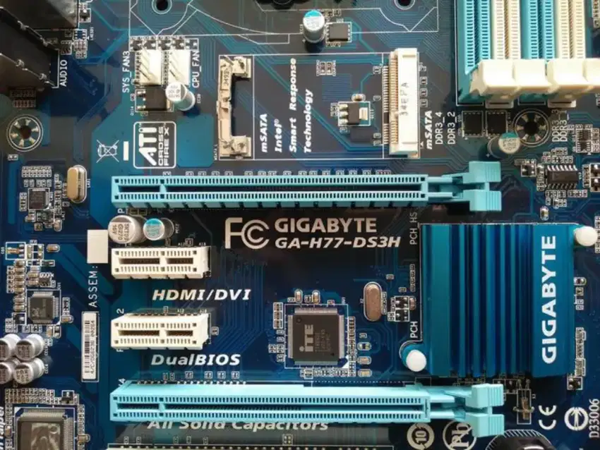 Motherboard PC Super Gaming  Gigabyte  GA-H77-DS3H suport core i7