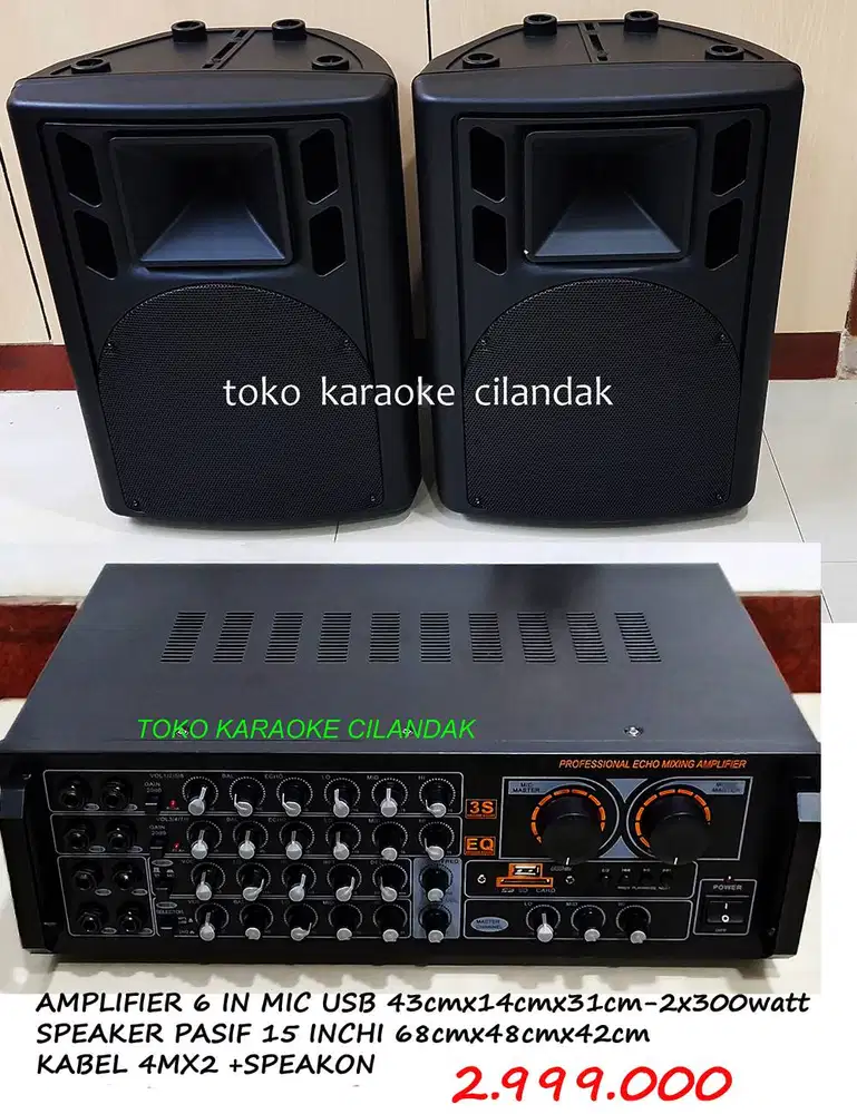 sound paket karaoke rumahan model bagus top