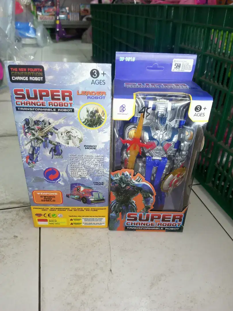 Mainan Anak robot Transformer