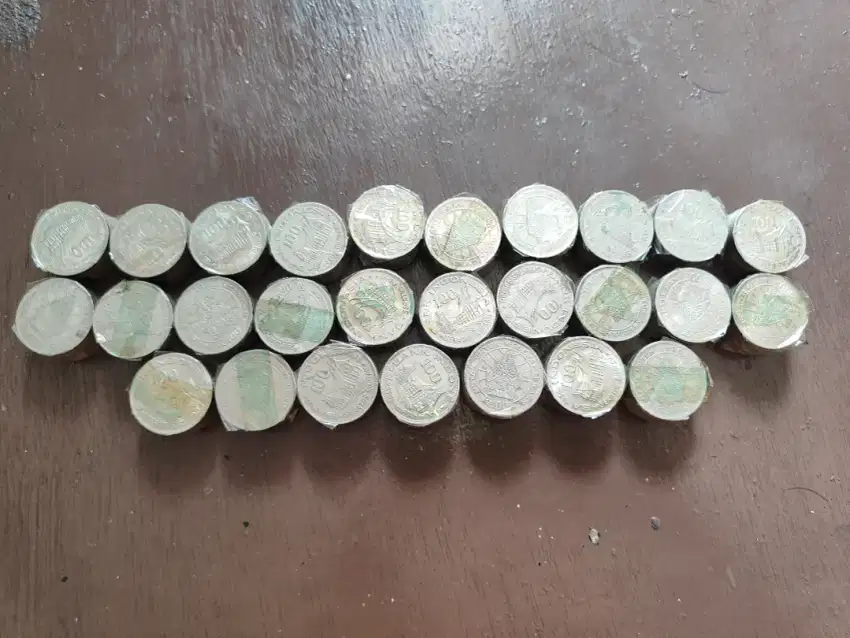 Koin 100 rupiah 1978 & 50 rupiah 1971