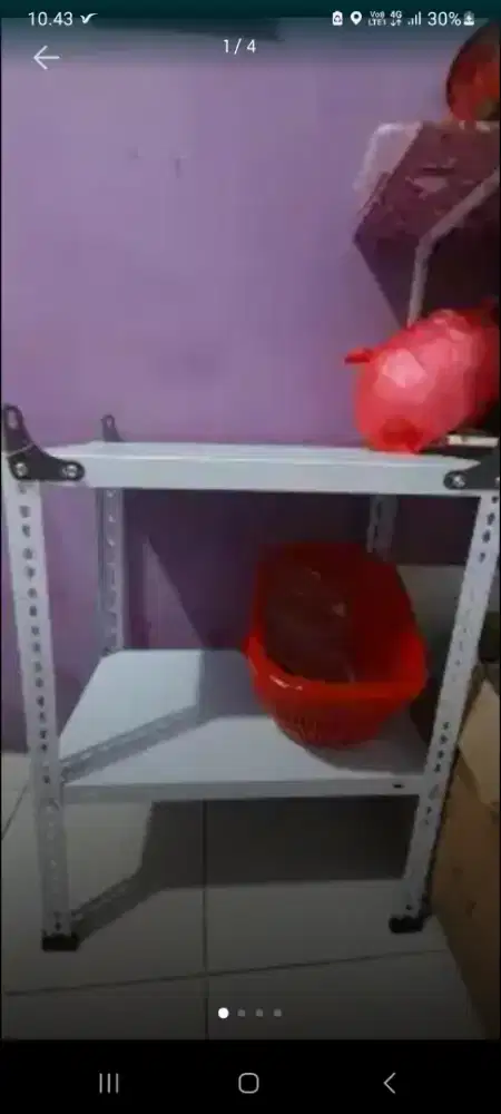 Rak kompor dua susun