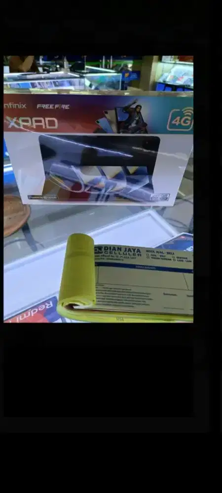 Tablet infinix XPAD LTE 256gb sim card Helio g99 bonus flipcase