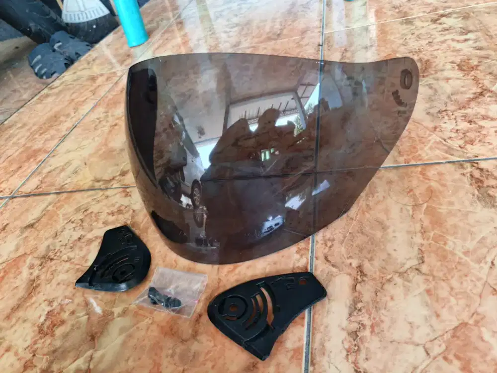 Kaca Visor Helm INK Centro PNP Baru Beli Masih Mulus + Rachet & Baut
