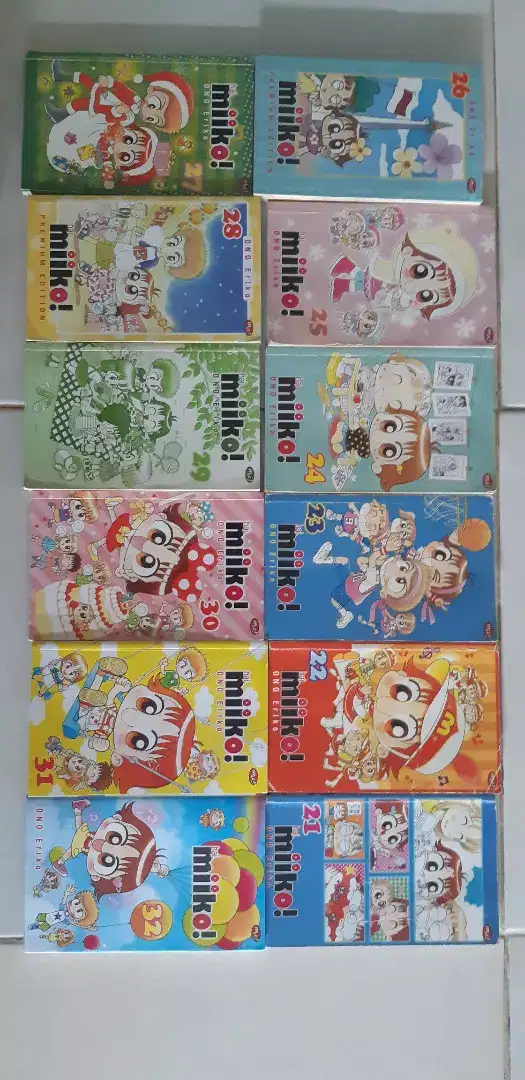 jual Buku Komik Miiko jilid 1 sampai 32