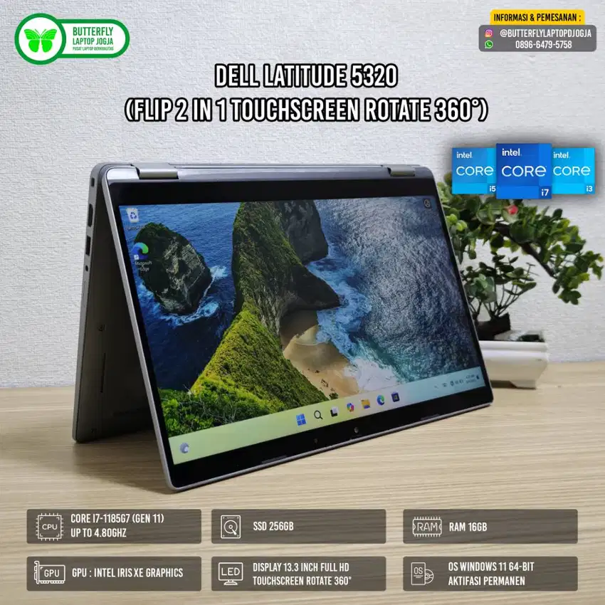 Dell Latitude 5320 (2 in 1) Touchscreen Core I7-1185G7 GEN 11