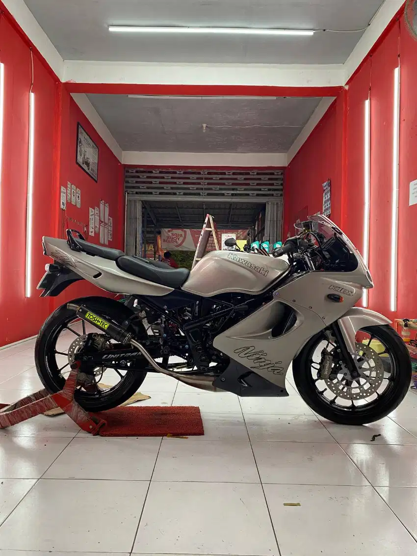 Ninja RR Old ZX SILVER 2010 HEDON Full Spek