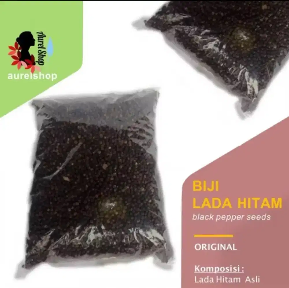 Biji Lada Hitam Kering / Blackpepper