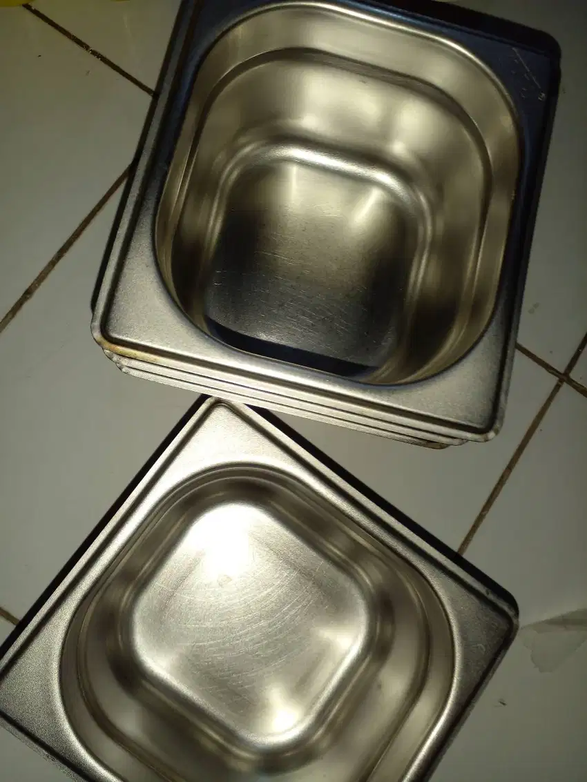 Mutu Food Pan Stainless 1/6 Tinggi 10 cm