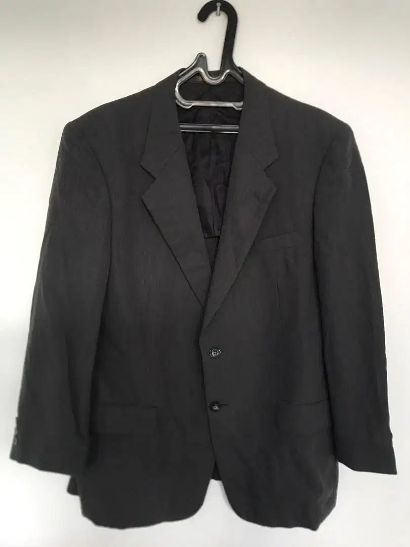 jas blazer hijau botol