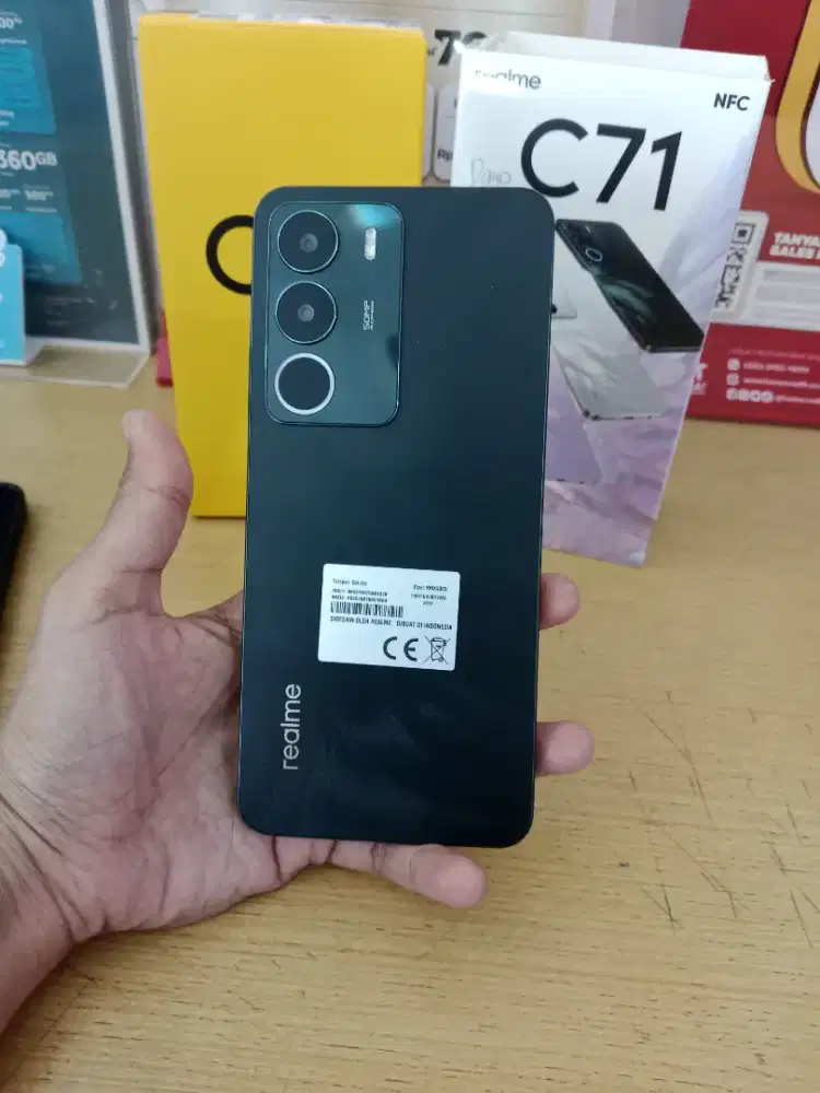 Realme C71 8+16gb |128gb baterai 6300mAH NFC