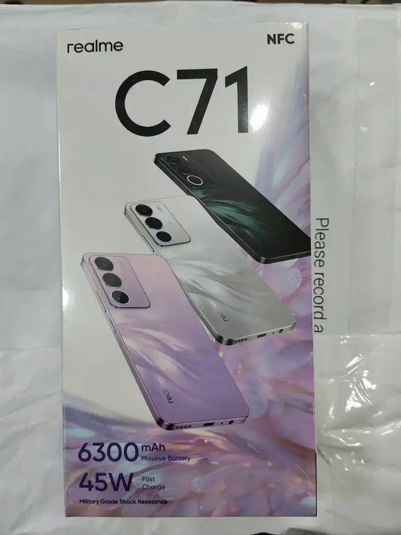 REALME C71 RAM 8GB INTERNAL 128GB SUDAH NFC