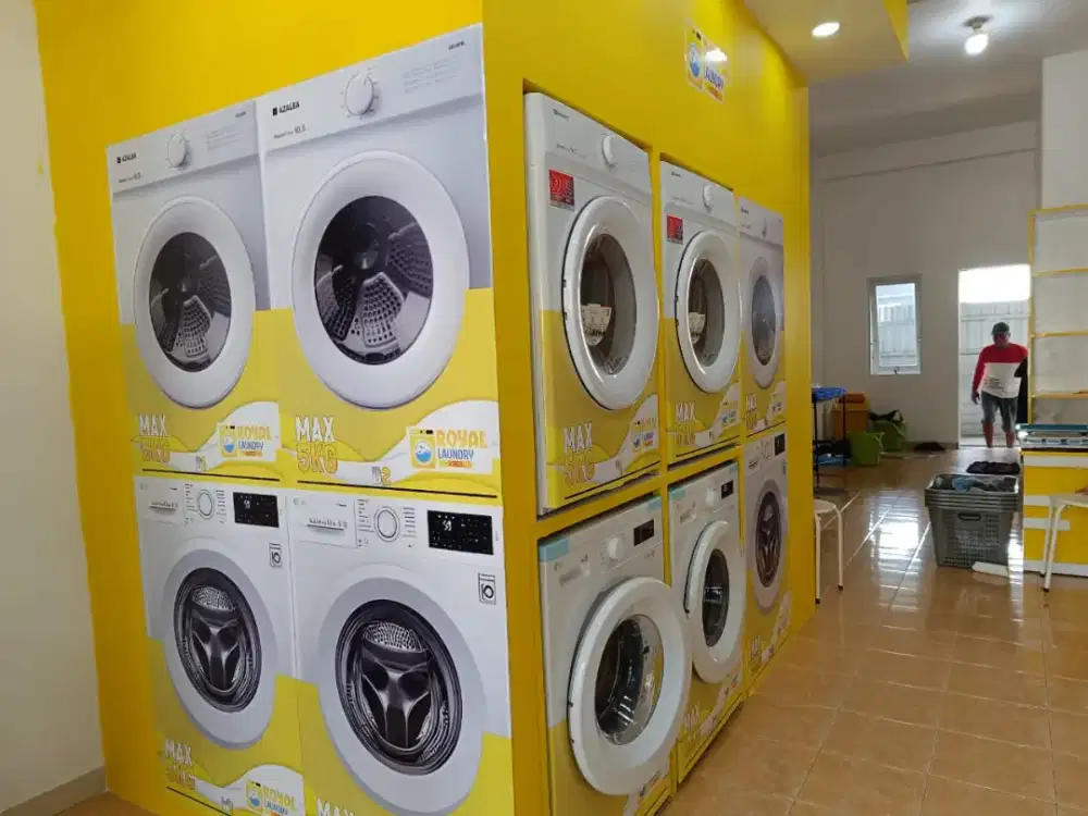 PAKET USAHA LAUNDRY KILOAN KOIN SURABAYA ADA PENDAMPINGAN BISNIS