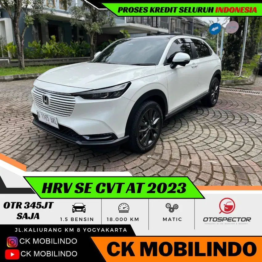 (Km18rb) HRV SE CVT Matic 2023 PANORAMIC ISTIMEWA Kredit Murah