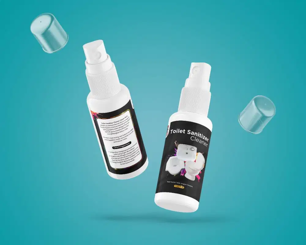 Toilet Sanitizer Cleaner Pembersih Toilet Seat Spray Duduk Jongkok Top
