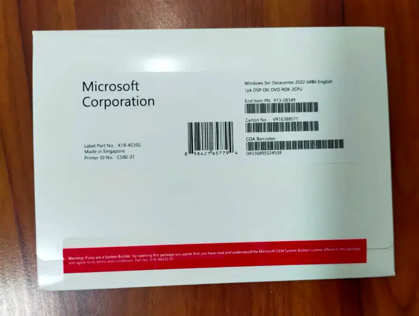 Windows server 2022 datacenter 16 core