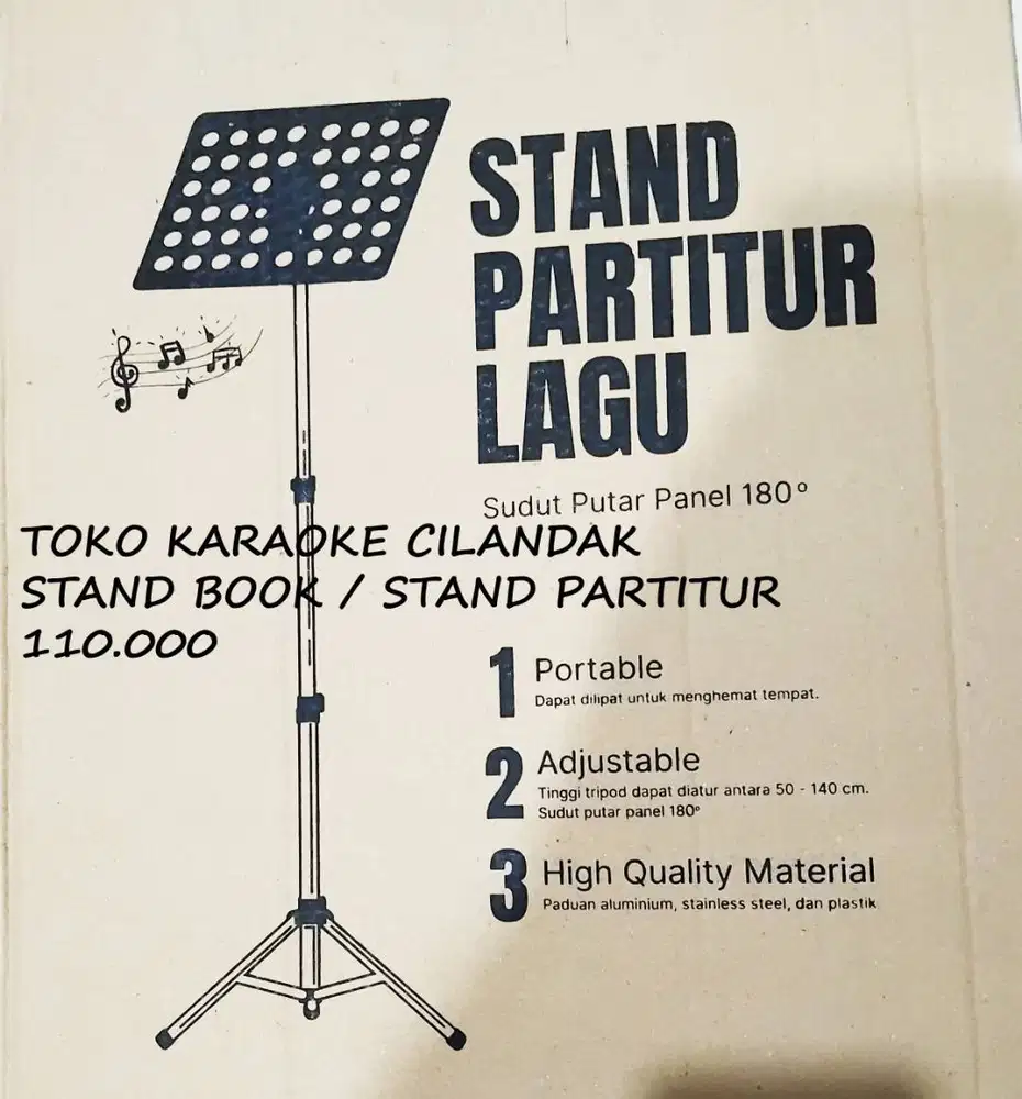 stand book murah