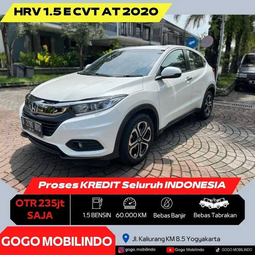 HRV E CVT Matic 2020 ISTIMEWA Kredit Murah