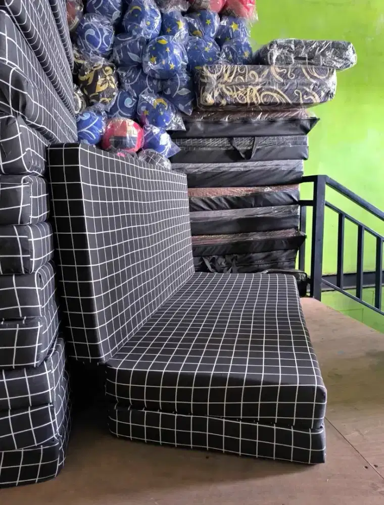 Promo Murah Kasur Lipat Sopabed Spon 90x180 Tebal 10cm