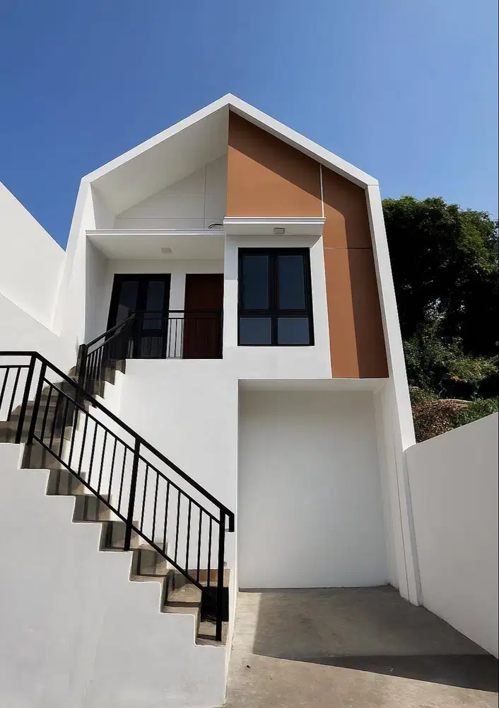 Rumah Lux 100% Baru Minimalis dlm Komplek dkt Jl Raya AH Nasution