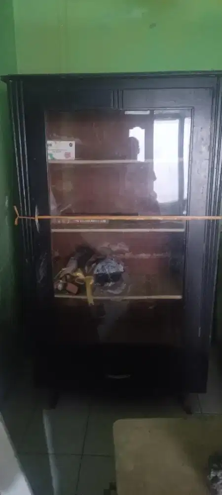 Lemari jati antik jadul