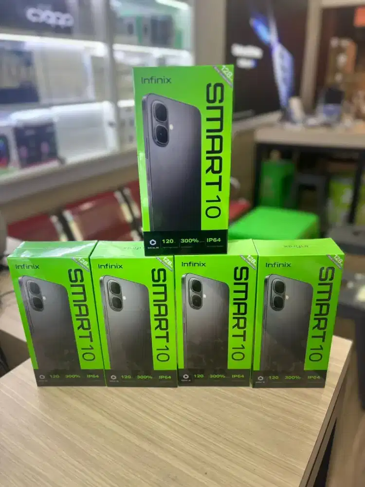 INFINIX SMART 10 RAM 4+4/128GB GARANSI RESMI INFINIX
