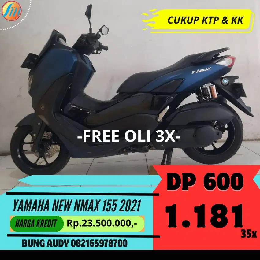 YAMAHA NEW NMAX TAHUN 2021 SIAP PAKAI, MESIN HALUS, BODI MULUS