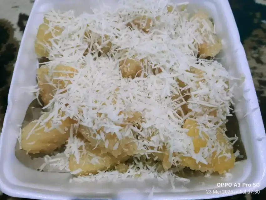 Singkong Susu Keju