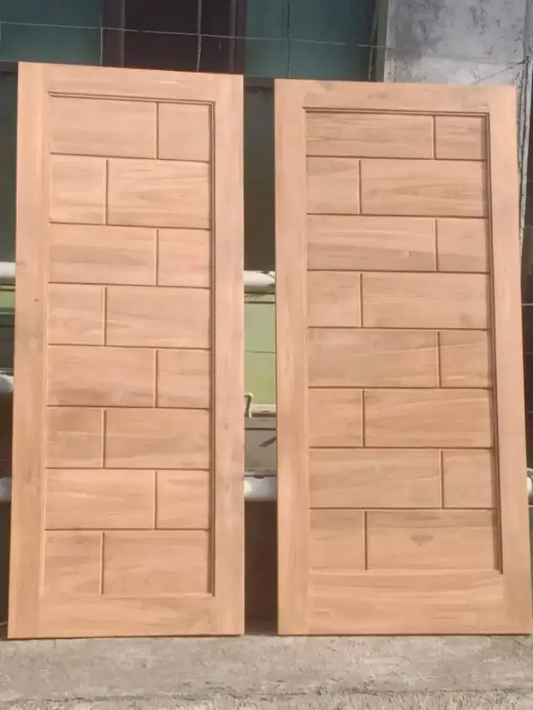 Pintu jati jawa jogja