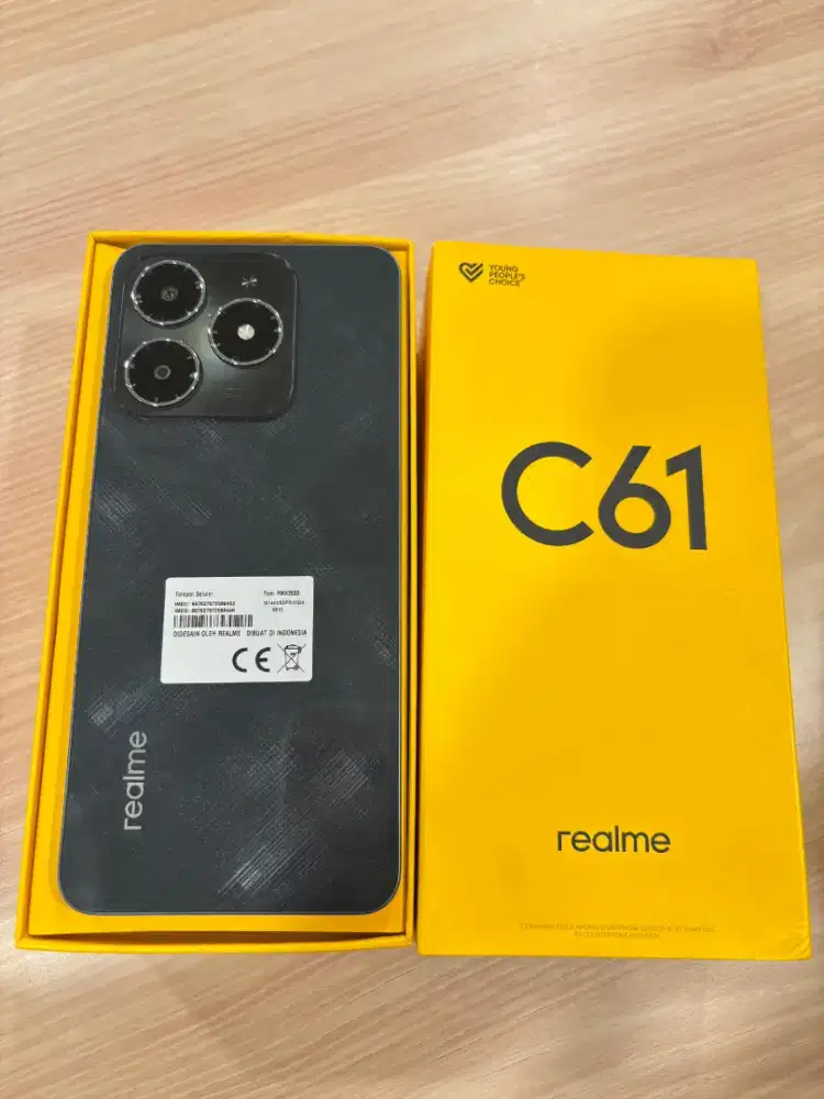 Realme C61 Second Like New - Mulus, No Minus, Nego Tipis !!!
