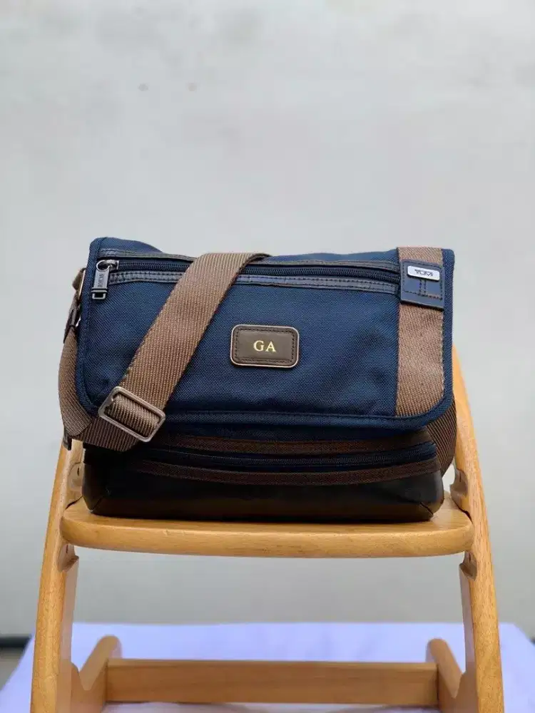 Tumi Alpha Bravo Beale original pria sling bag crossbody tas selempang