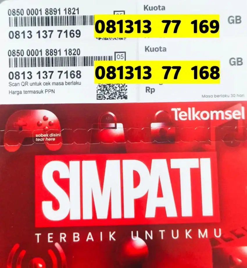 Perdana Telkomsel 11 Digit Nomor Cantik Simpati 168 169
