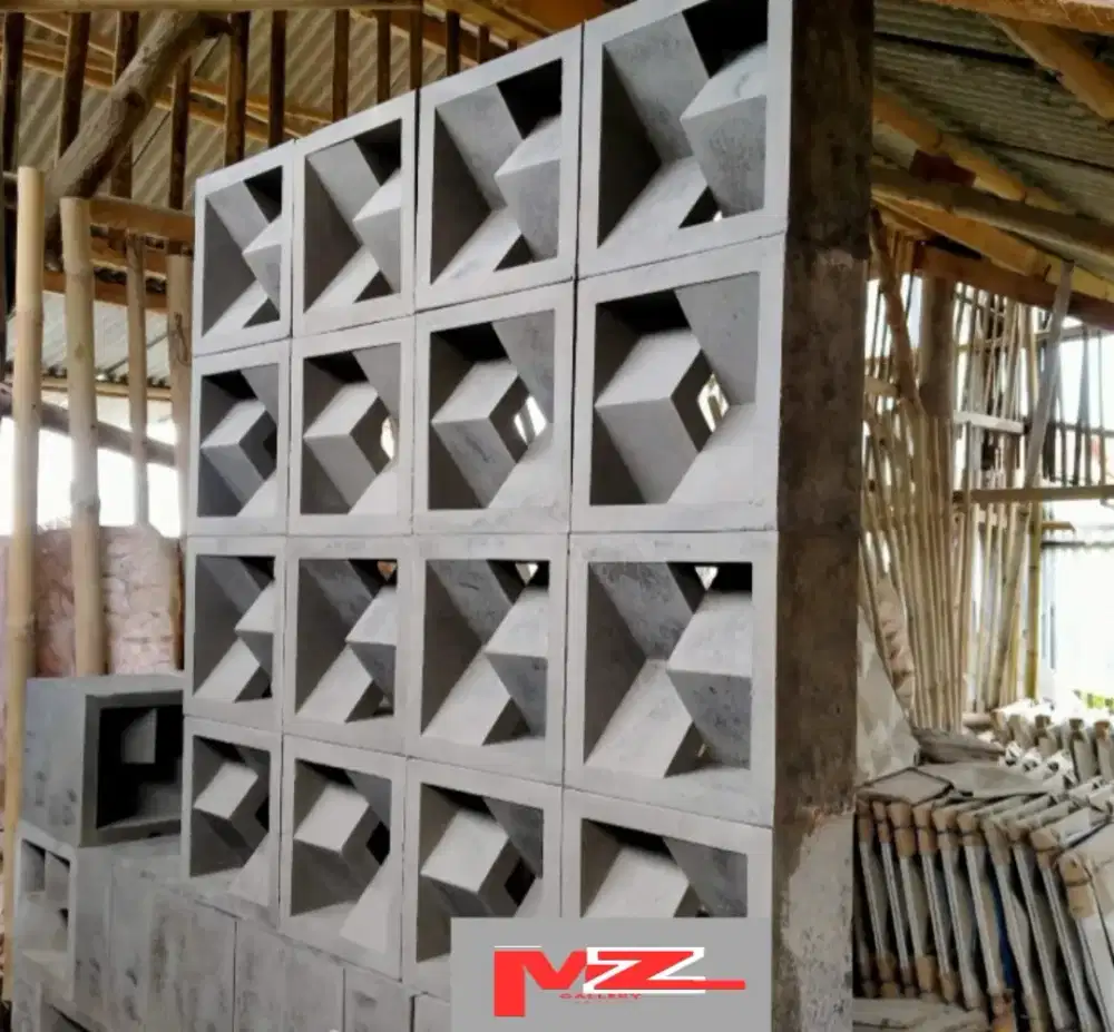 Roster beton / roster minimalis / roster abu