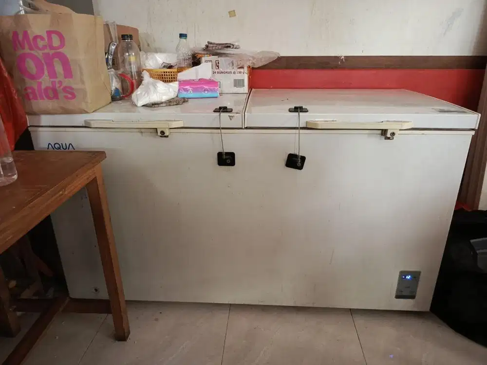 Freezer AQUA besar 420 Liter