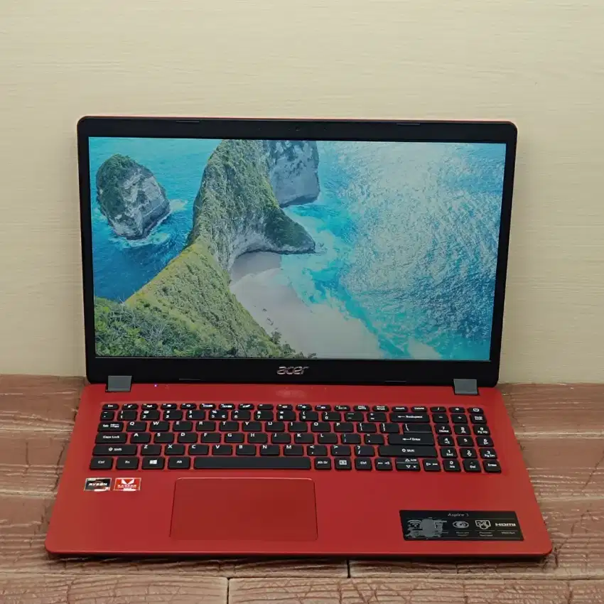 Acer Aspire 3 A315-42 AMD RYZEN 3-3200U RAM 4GB SSD 512GB Red