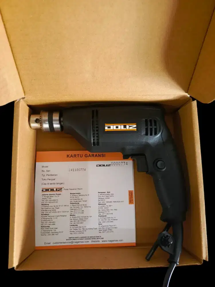 Bor Listrik ( BARU / Garansi 2 Tahun )