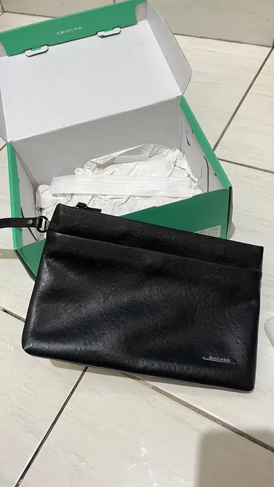 Preloved Buccheri Vitale Wallet Men Black